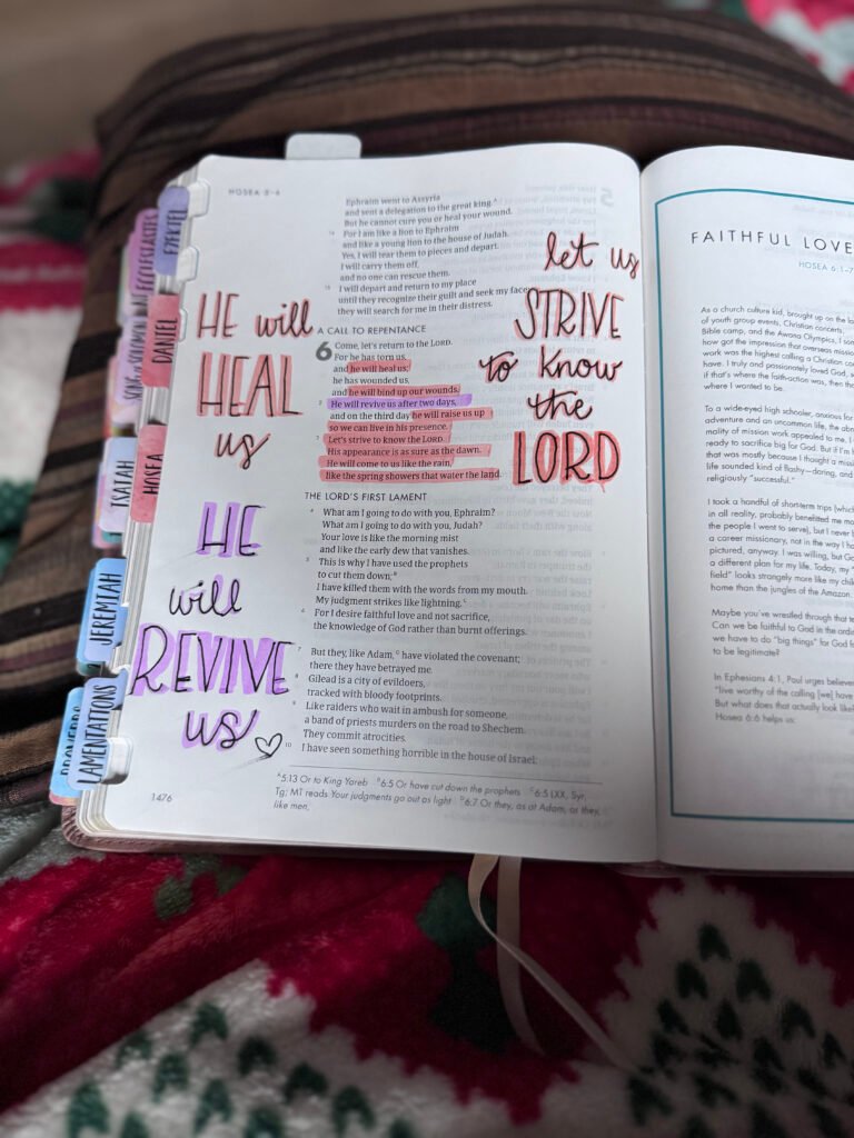 Bible journaling - FAITH & ENCOURAGEMENT - loveleemama.com