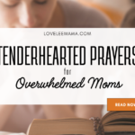 Tenderhearted Prayers for Overwhelmed Moms - loveleemama.com