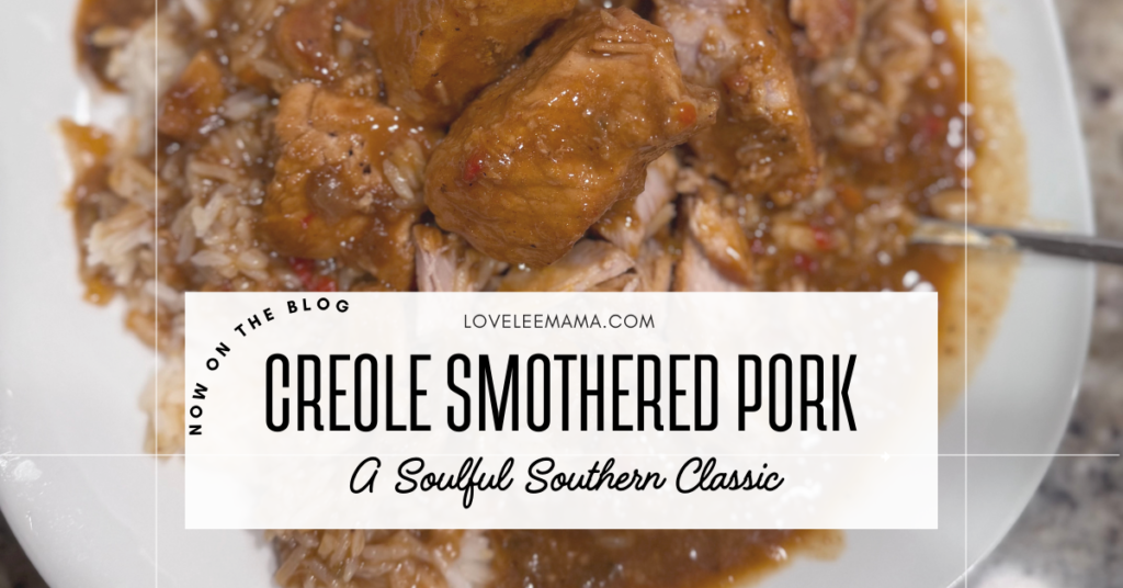 Creole Smothered Pork Chops - loveleemama.com
