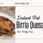 Instant Pot Birria Quesadillas - loveleemama.com