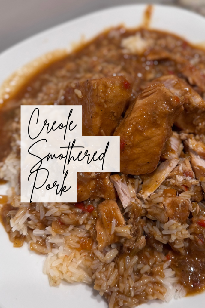 Creole Smothered Pork - loveleemama.com