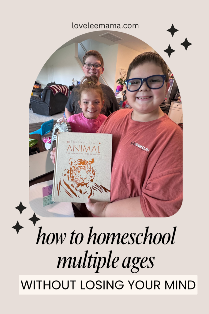 how to homeschool multiple ages of children | loveleemama.com how to homeschool multiple ages of children | loveleemama.com