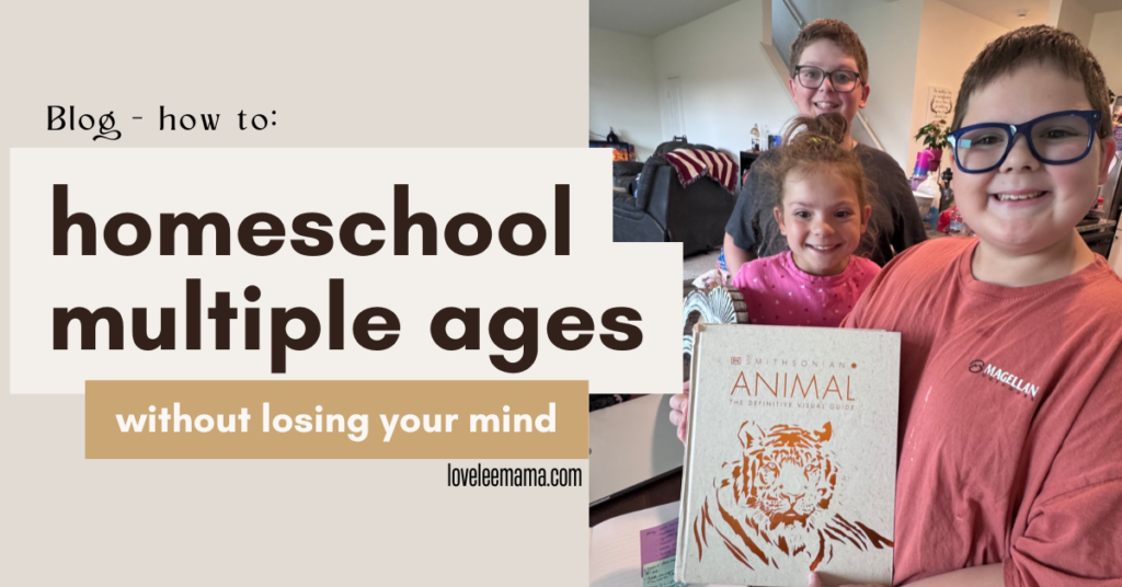 blog: how to homeschool multiple ages | loveleemama.com blog: how to homeschool multiple ages | loveleemama.com