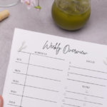 weekly overview planning printable | loveleemama.com