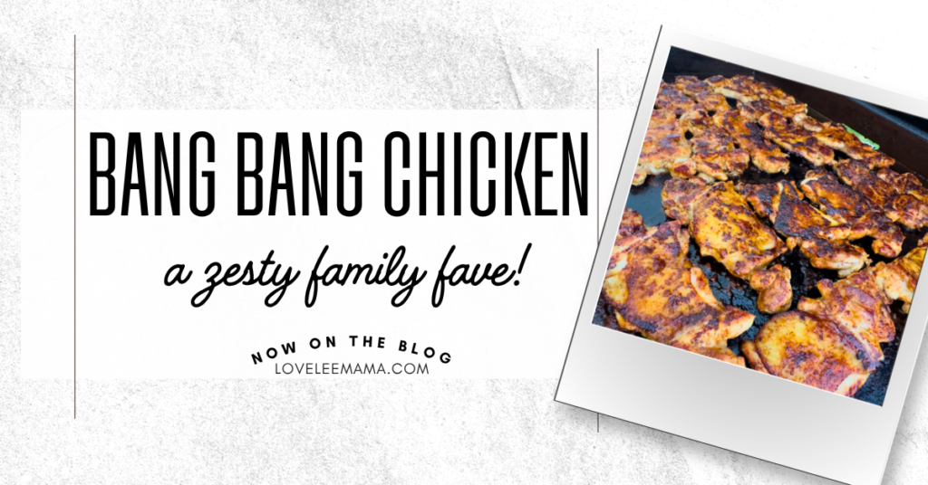 Zesty Bang Bang Chicken | loveleemama.com