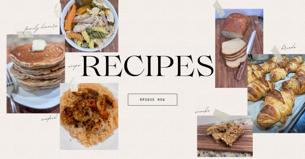 recipes featured image
